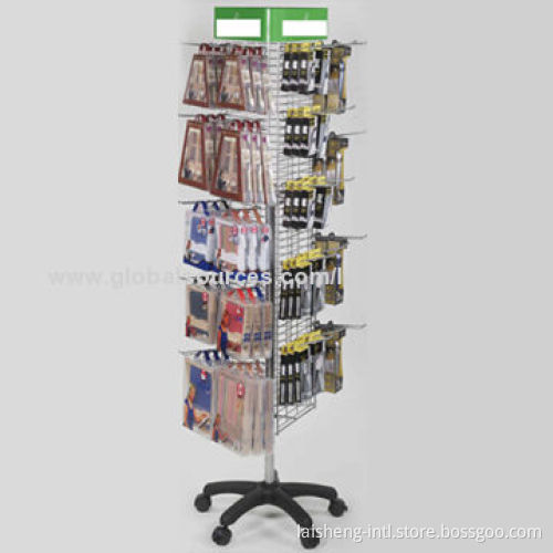 Mobile phone accessories display rackNew